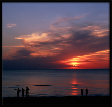 прощясь с солнцем