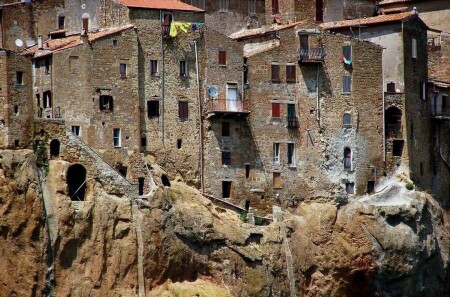 Pitigliano, фрагмент.