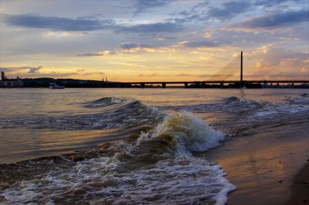 Levy bereg Dnepra. Kiev.