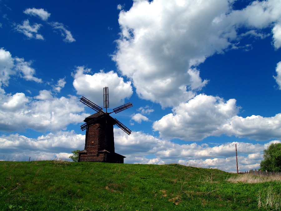 Старая мельница...