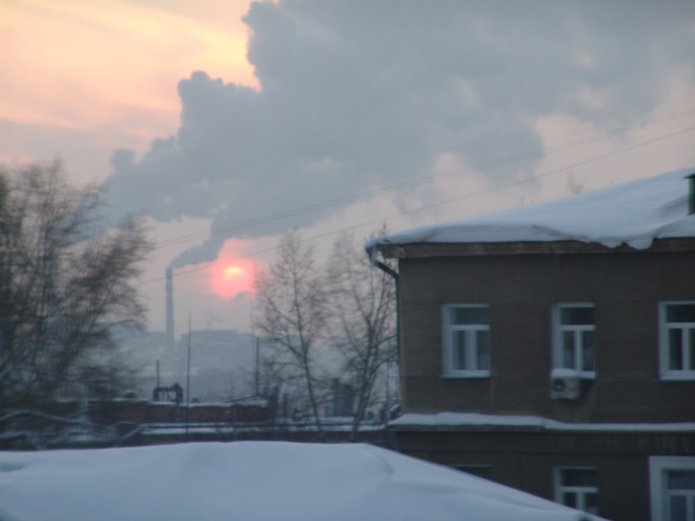 Городской закат