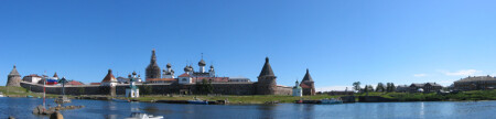 Панорама соловецкого Кремля