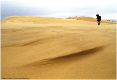 песок и ветер