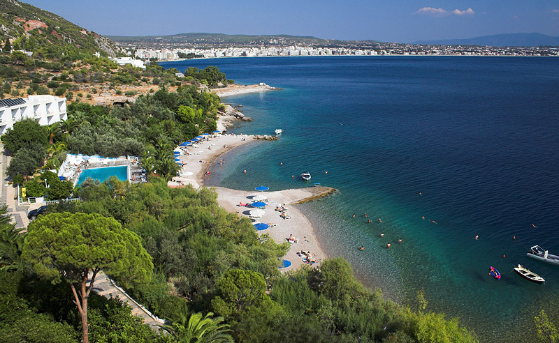 Loutraki. Lechaios gulf. 