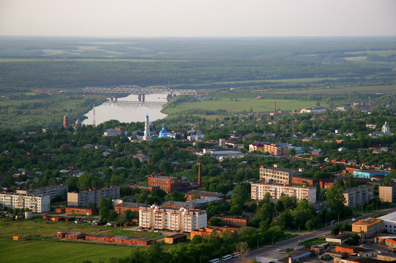 Ж/Д мост через Оку