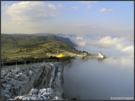 Ай-Петри в тумане.