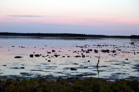 Вечерняя печаль отлива