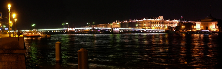 Ночной Петербург