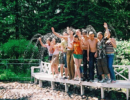 Фонтан под названием &amp;quot;Детство