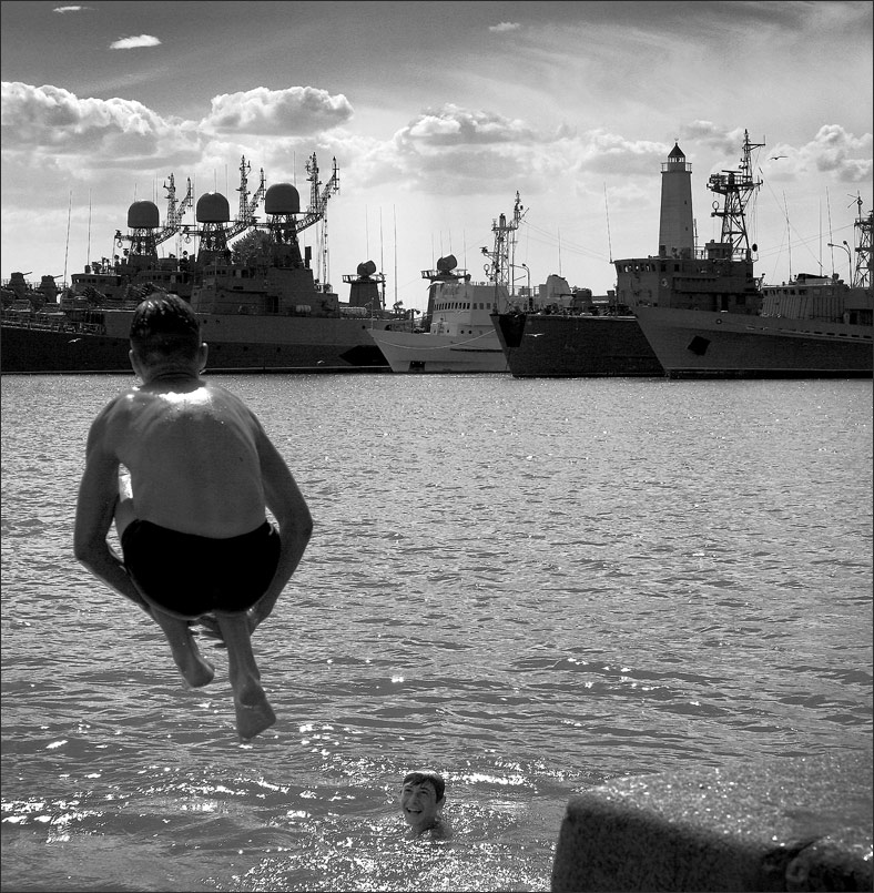 кронштадское купание