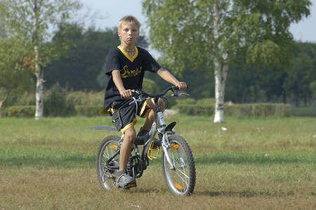 парк, велик, скоро в школу