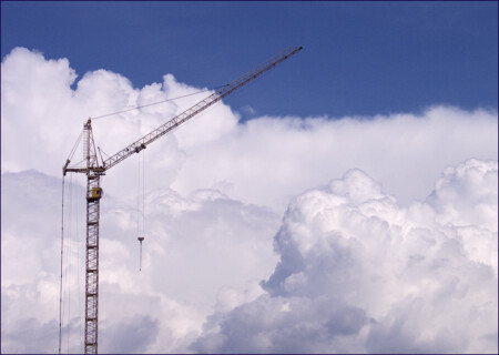 В раю идет строительство