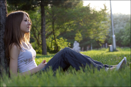 Sittin' on the grass [Сидя на траве]