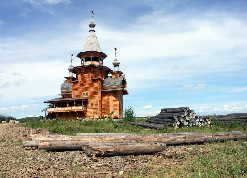 Русь деревянная.