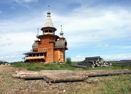 Русь деревянная.