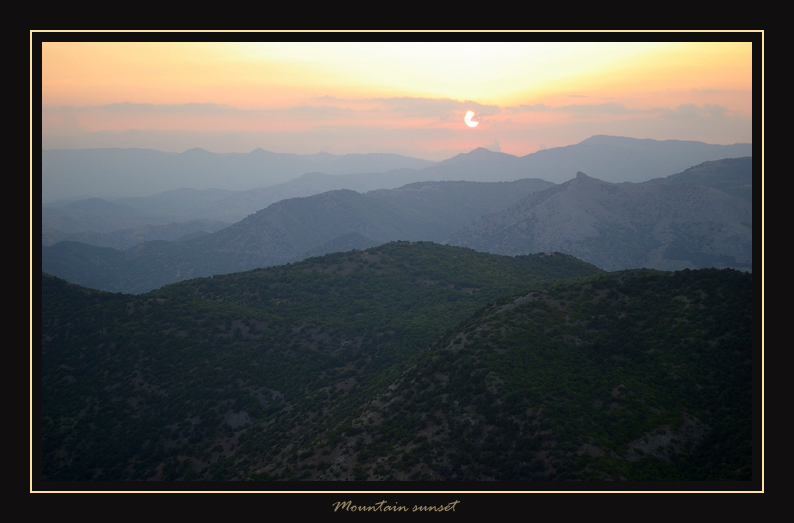 Mountain Sunset