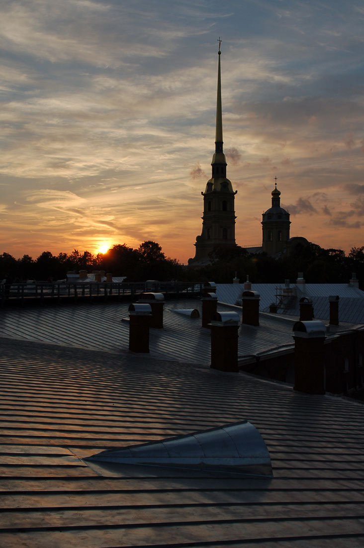 Вечер в старом городе