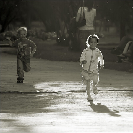 Running in the sun [Бег на солнце]