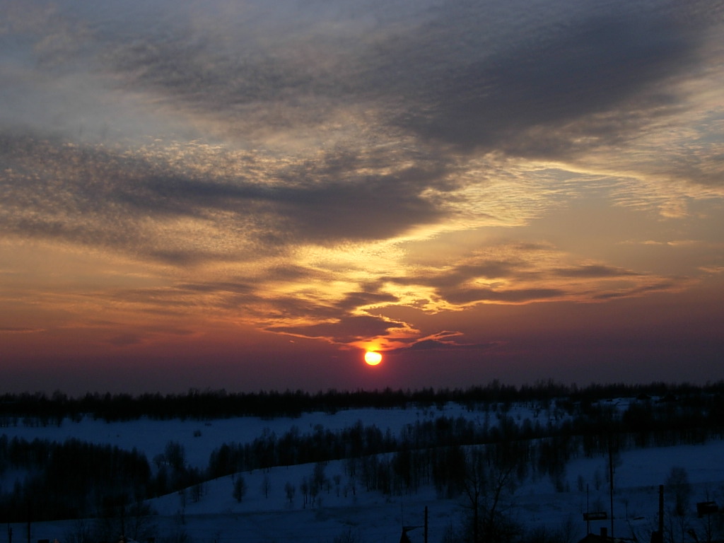 Осенний закат
