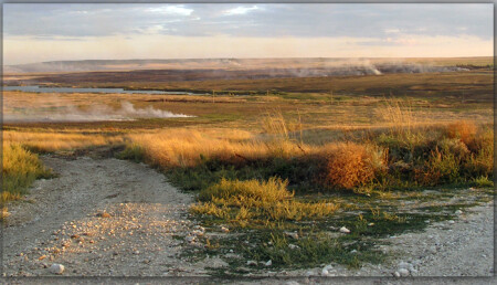 Степь горит