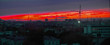 Кровавый закат