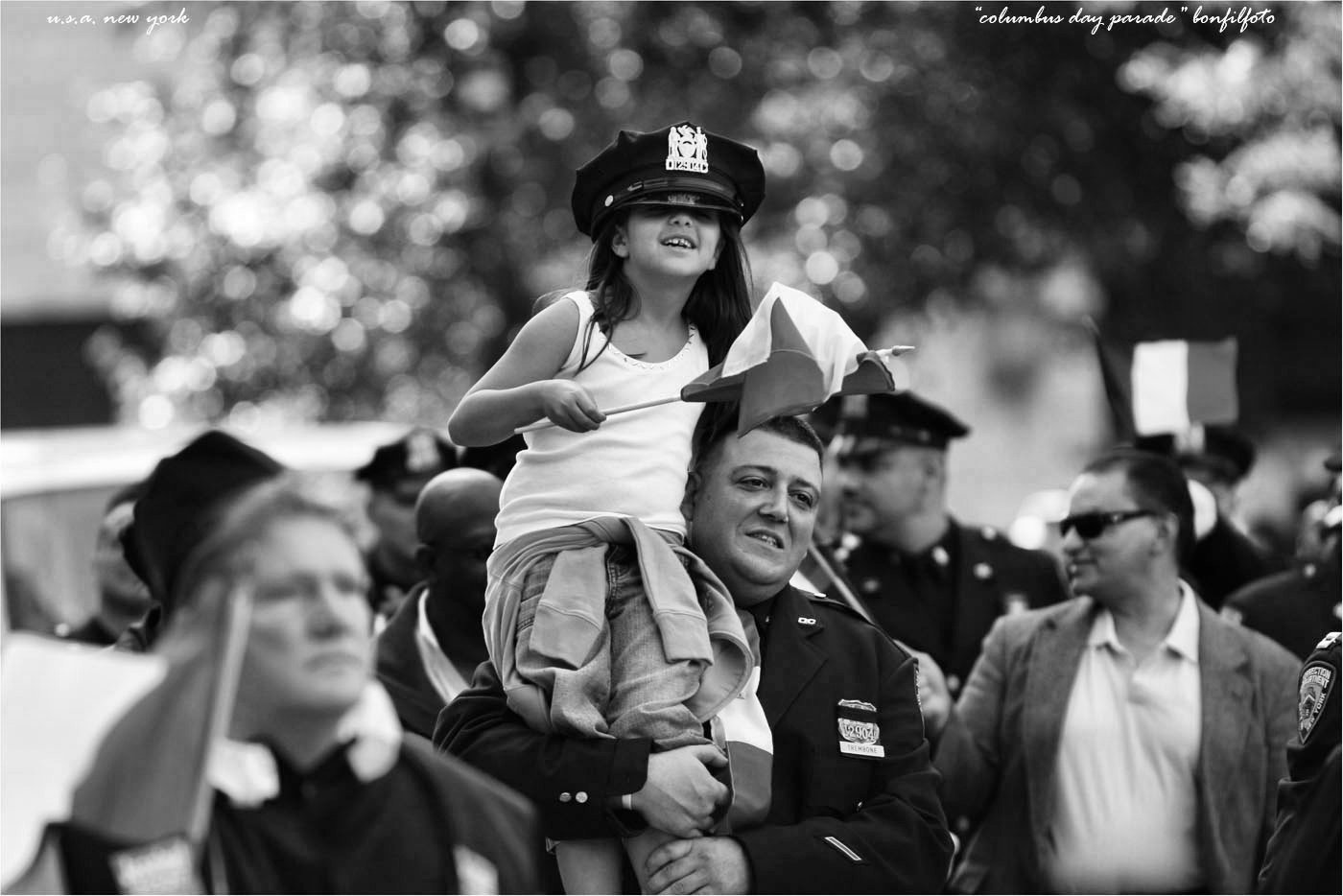 &quot;COLUMBUS DAY PARADE&quot; NEW YORK