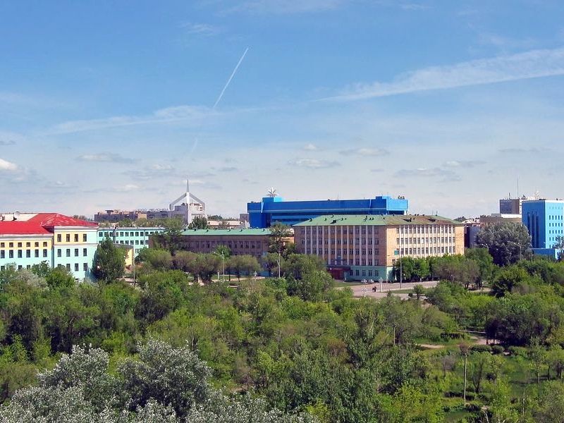 Полёт на городом