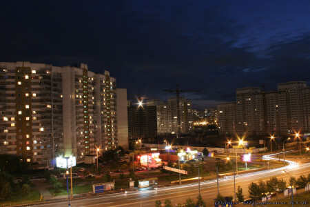 Огни ночного города