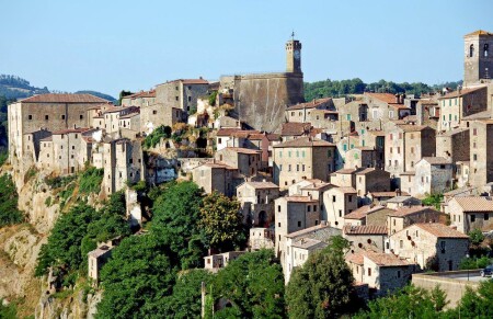 Sorano. Toscana.