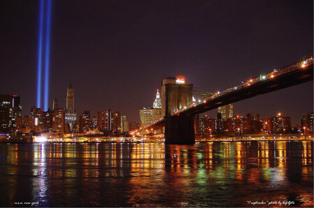 "11 SEPTEMBER, ONE YEAR AGO" NEW YORK