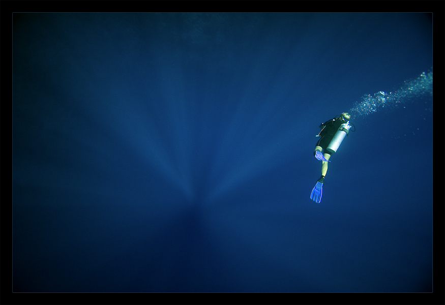 Into the blue