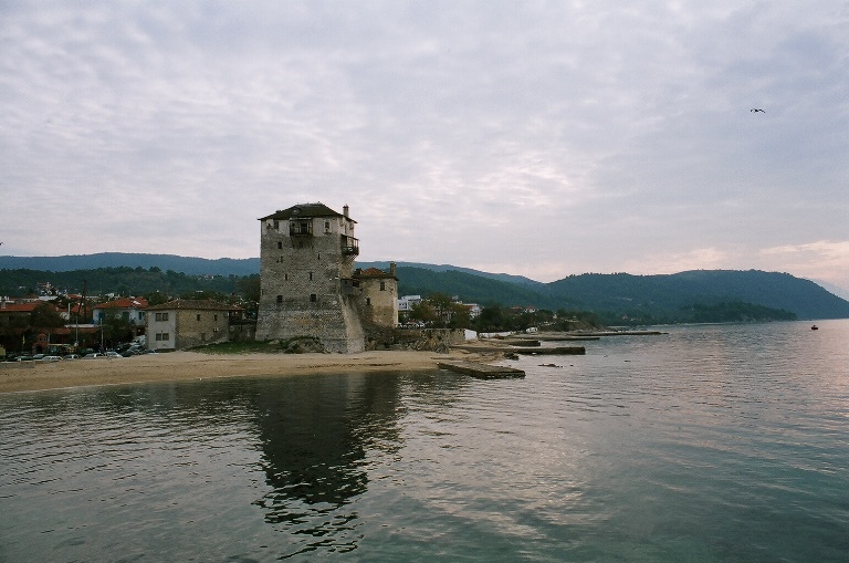 Уранополис. Пасмурно