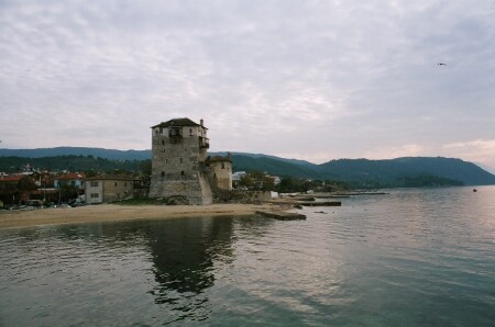 Уранополис. Пасмурно