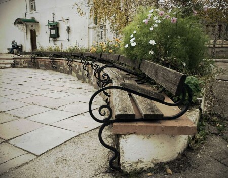 про лавочки, цветочки и Кота...