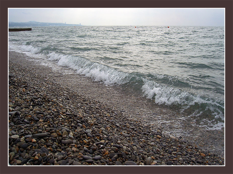 Хмурое Черное море