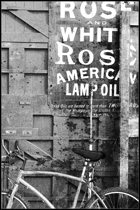 Old wall, new bike