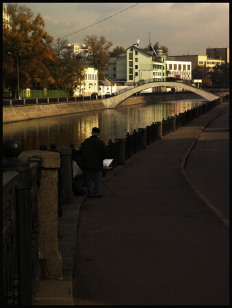 рисуя город