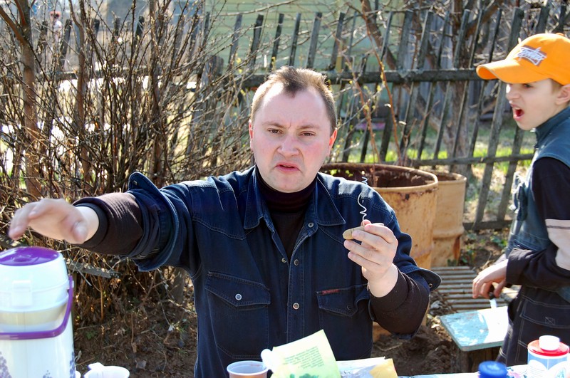 Пробка кричала и сопротивлялась