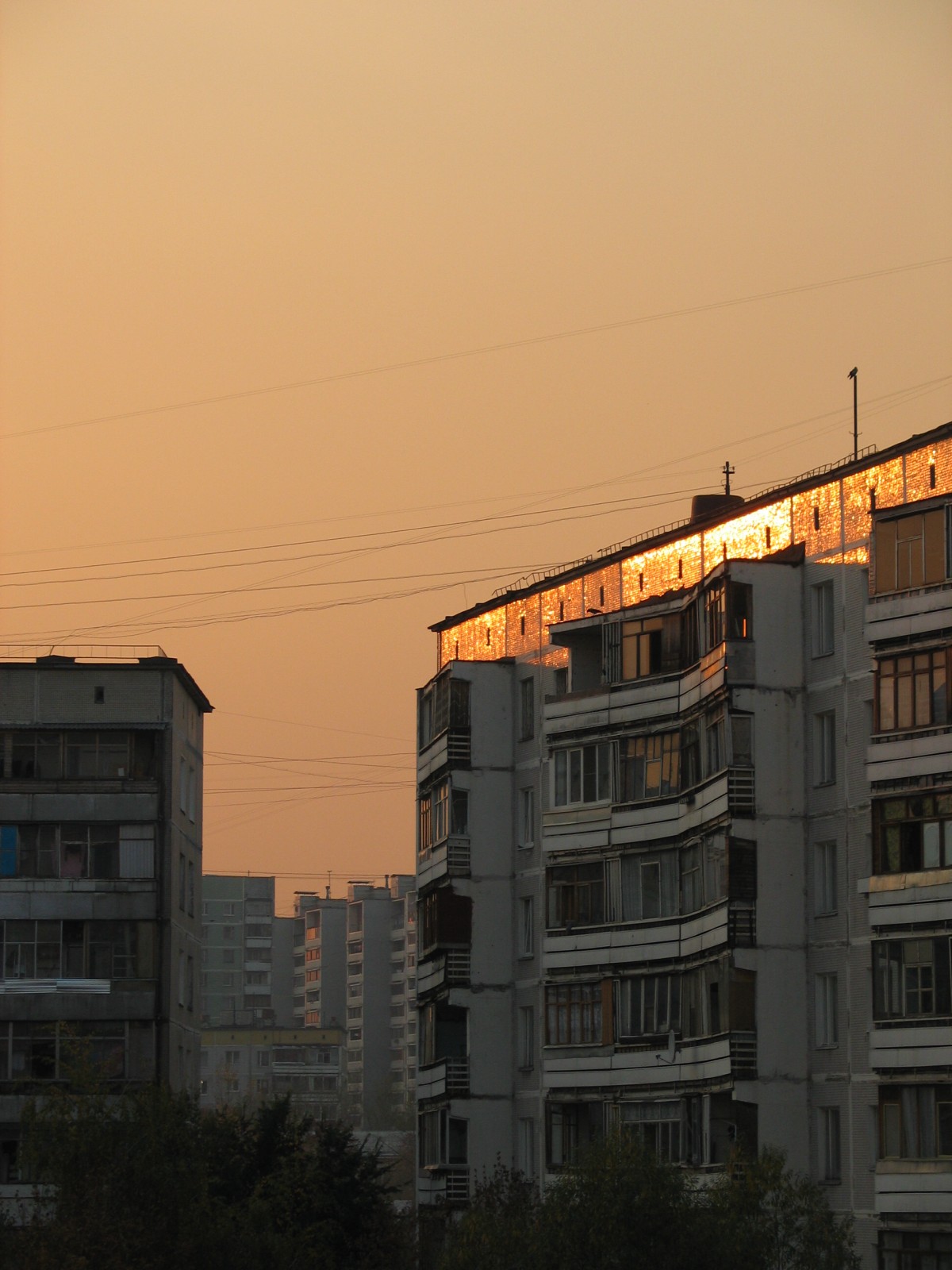 Вечер большого города