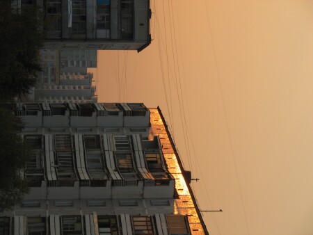 Вечер большого города