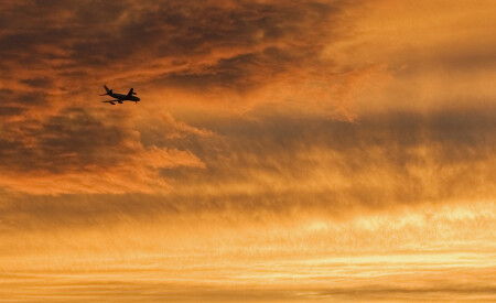 ...на посадку под вечер