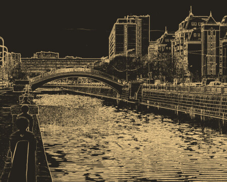 Ночная Москва