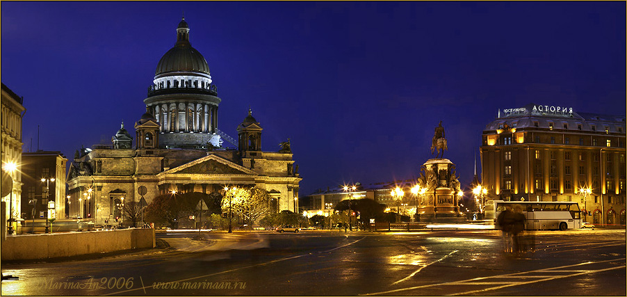 The St.Isaac's cathedral.