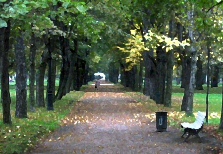 Осенняя акварель