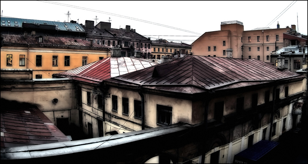 Хмурое утро...