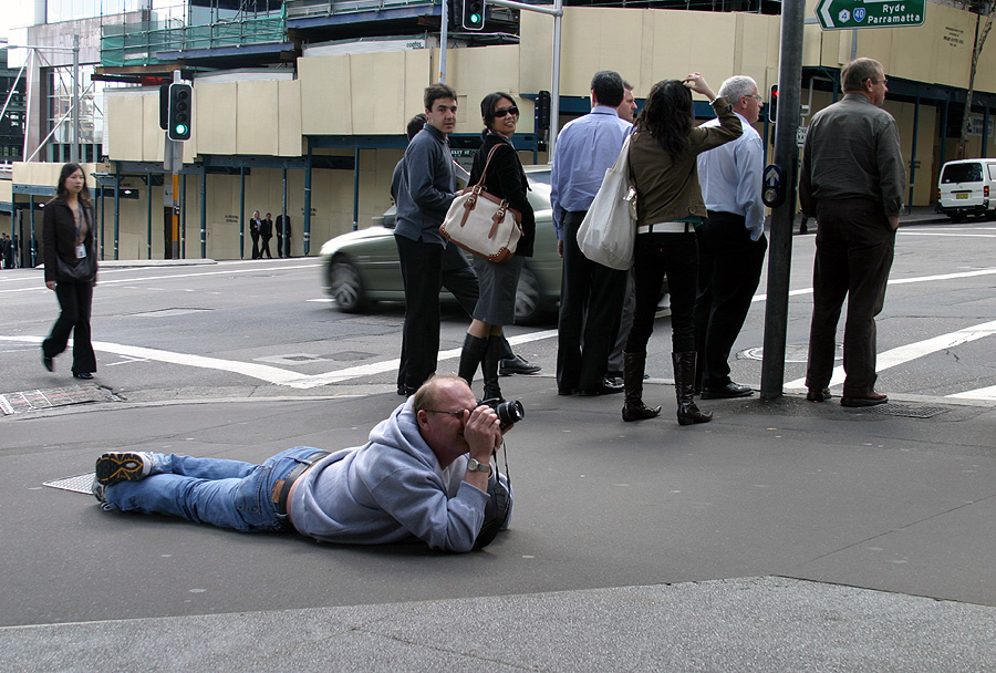 Photographer on the street