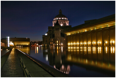 The Christian Science church, Boston, MA
