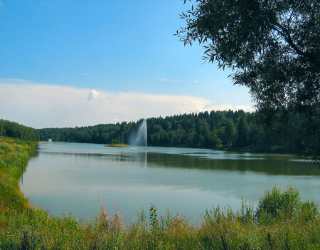 Летнее озеро