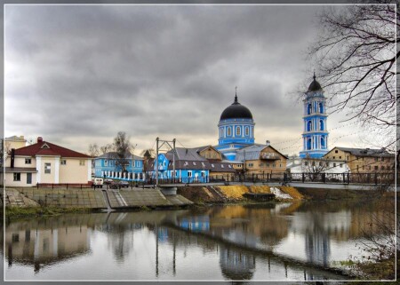 Старинный городок на Клязьме