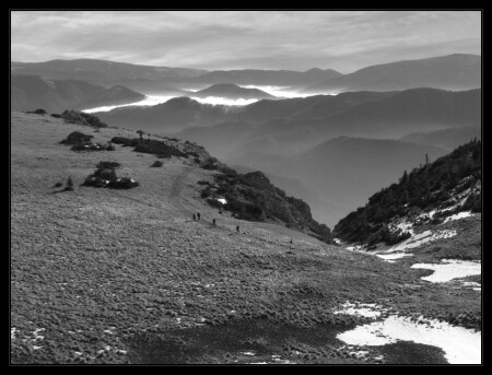 В горы за снегом